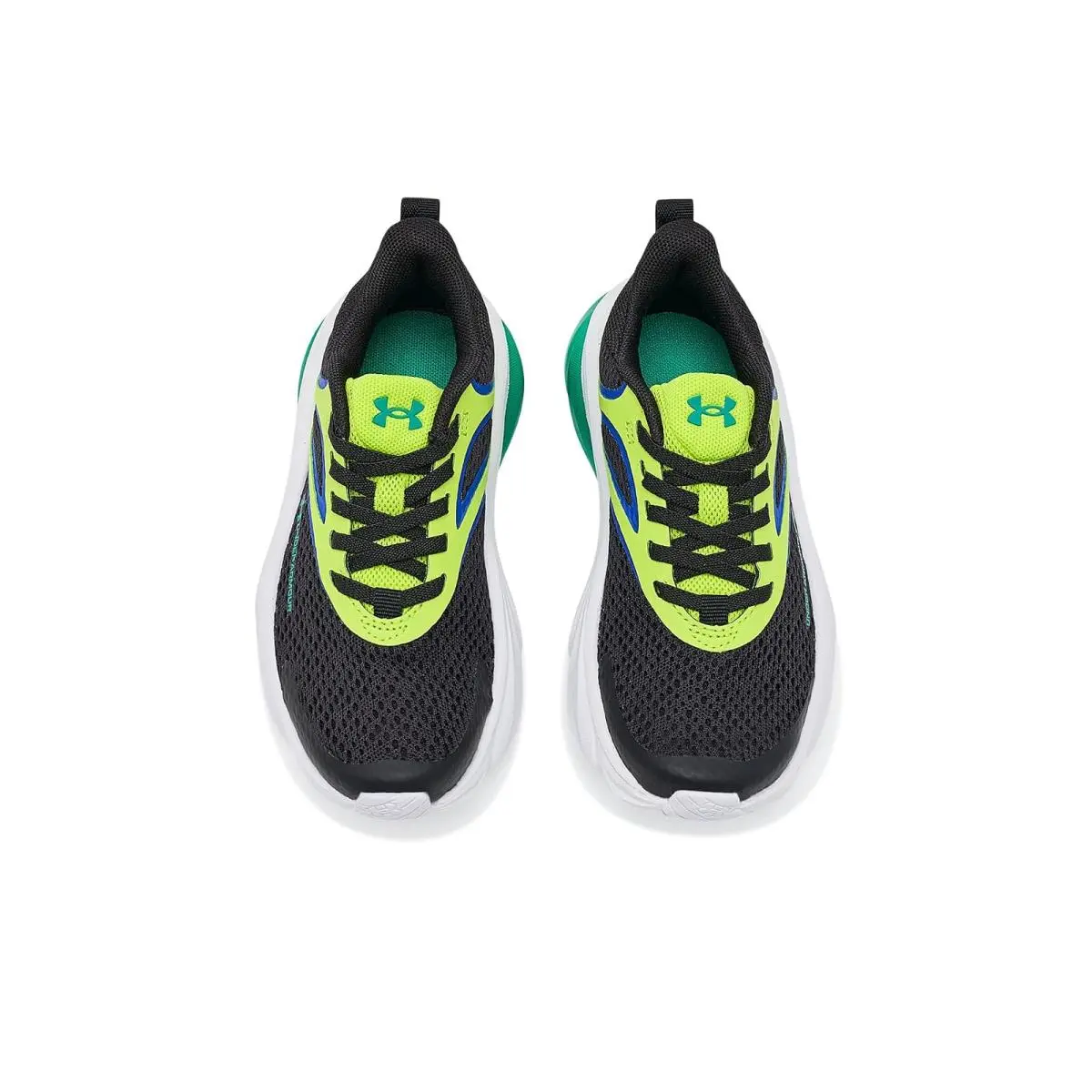 Under Armour shoes - Black/Black/White 21