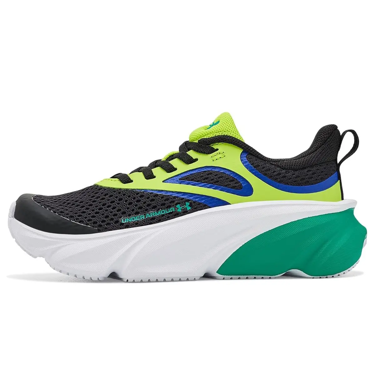 Under Armour shoes - Black/Black/White 23