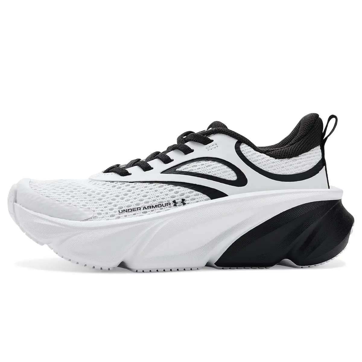 Under Armour shoes - Black/Black/White 30