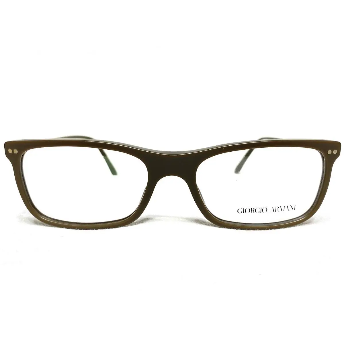 Giorgio Armani AR7085 5437 Mens Brown Rectangle Eyeglasses Frames 52/17 145