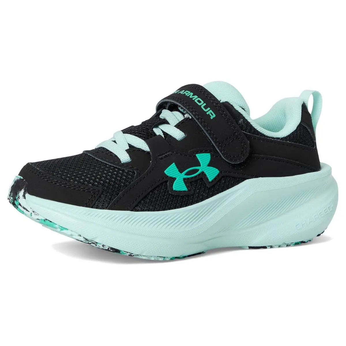 Under Armour shoes - Black/Refresh Mint/Green Mode 5