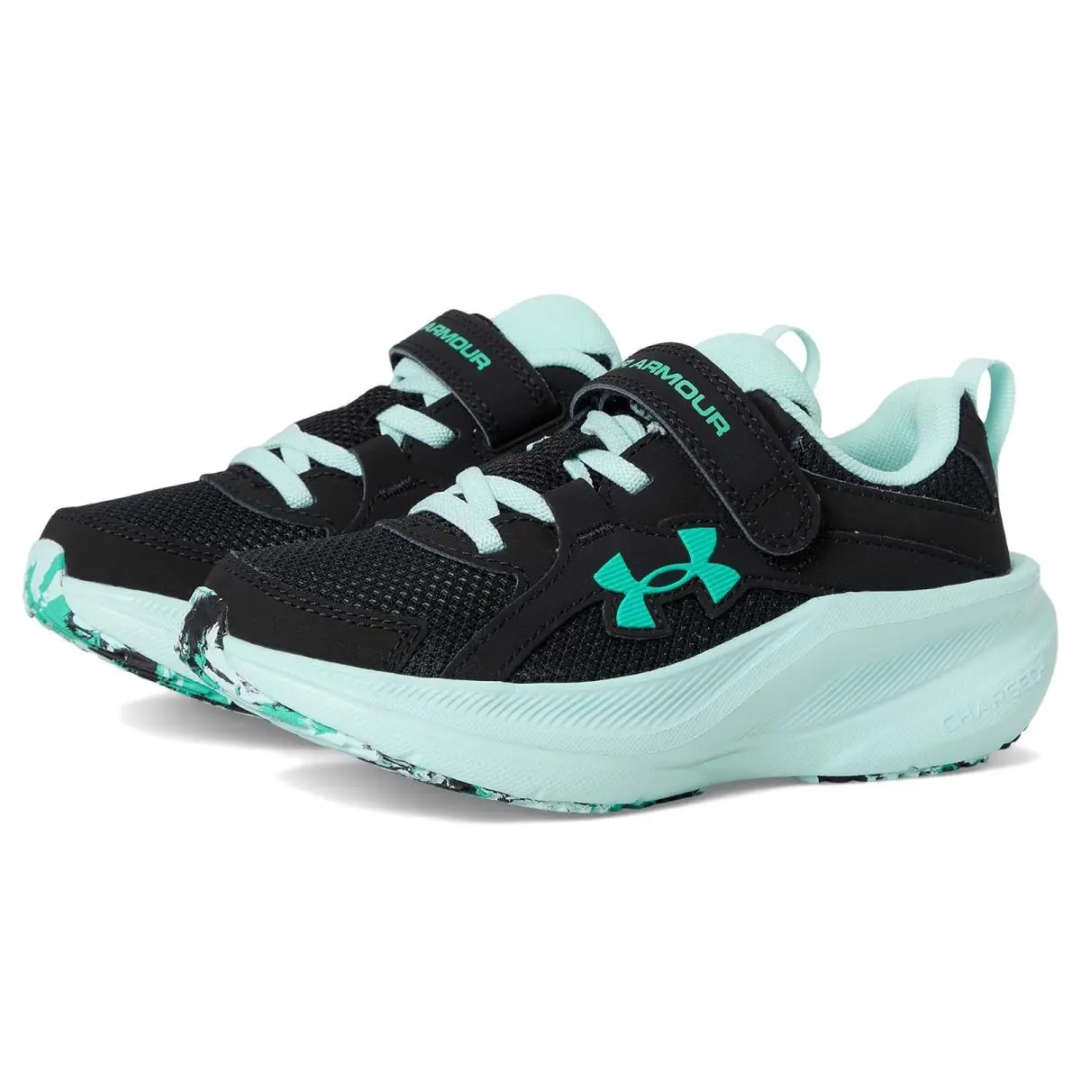 Under Armour shoes - Black/Refresh Mint/Green Mode 6