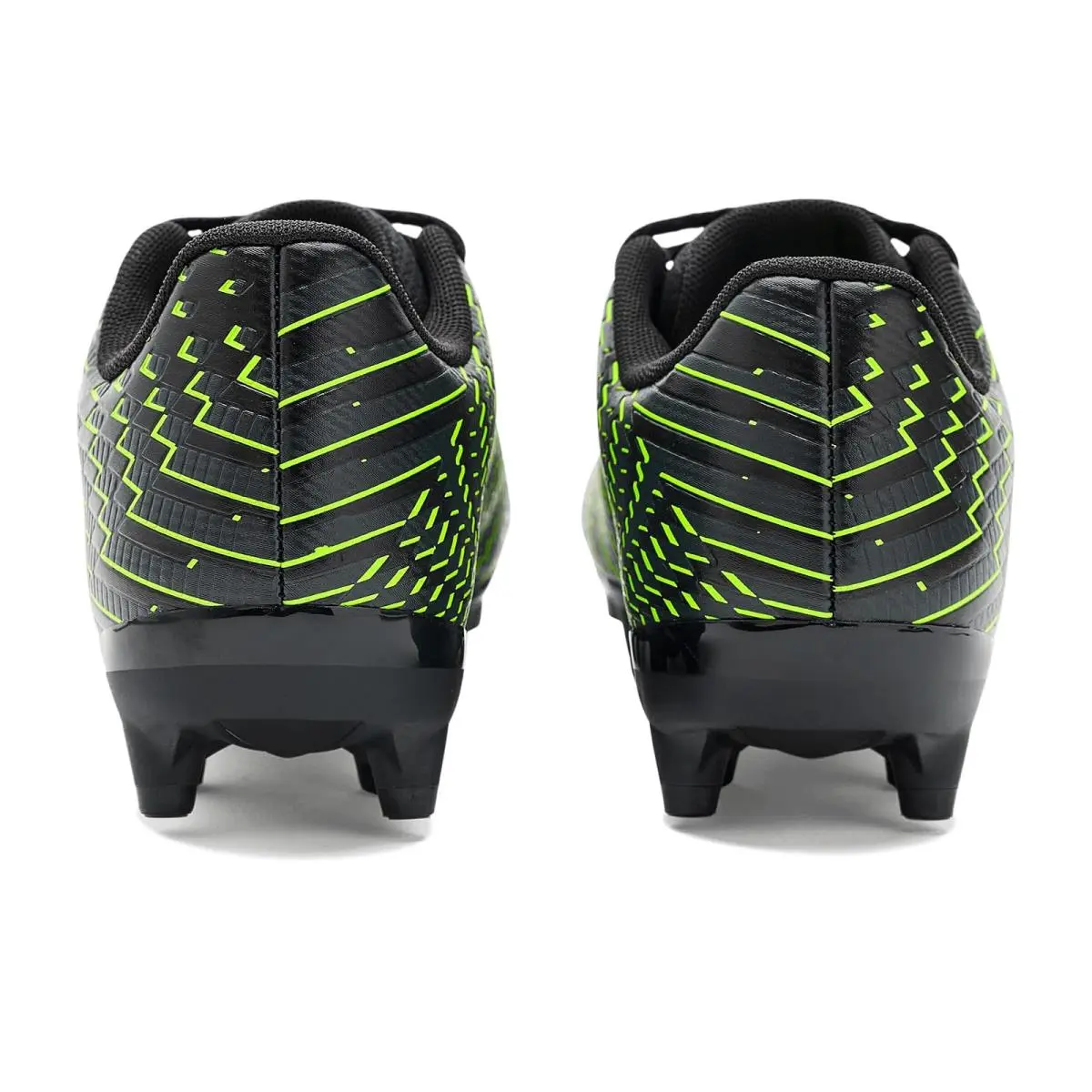 Under Armour shoes - Black/Titan Gray/Hyper Green 5