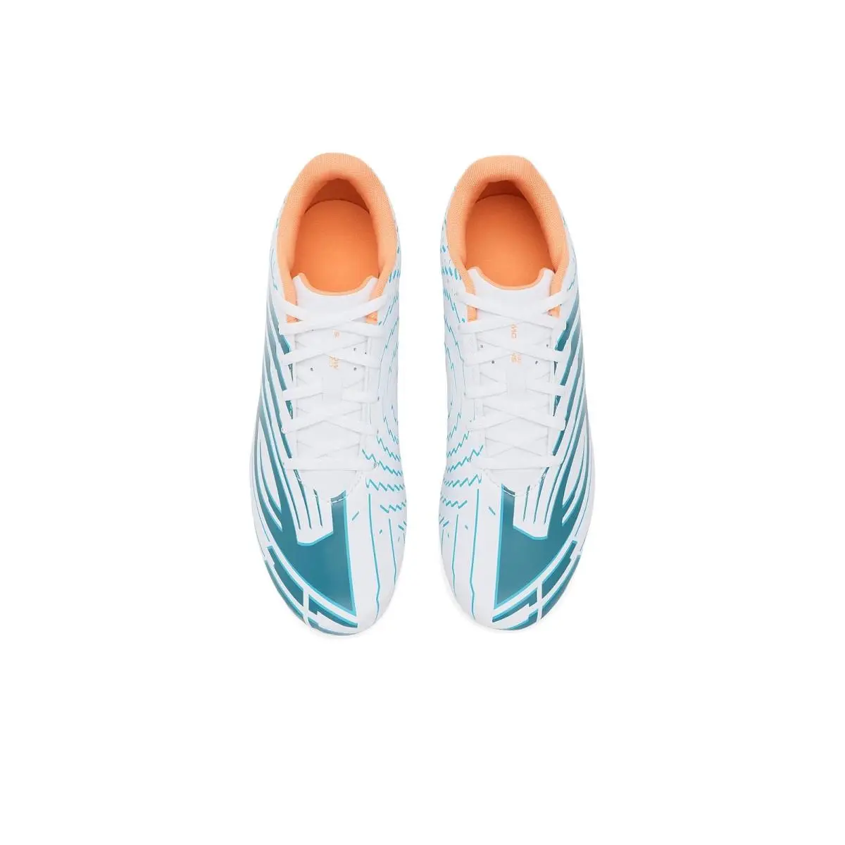 Under Armour shoes - Electric Tangerine/Arden Green/High Vis Yellow 14