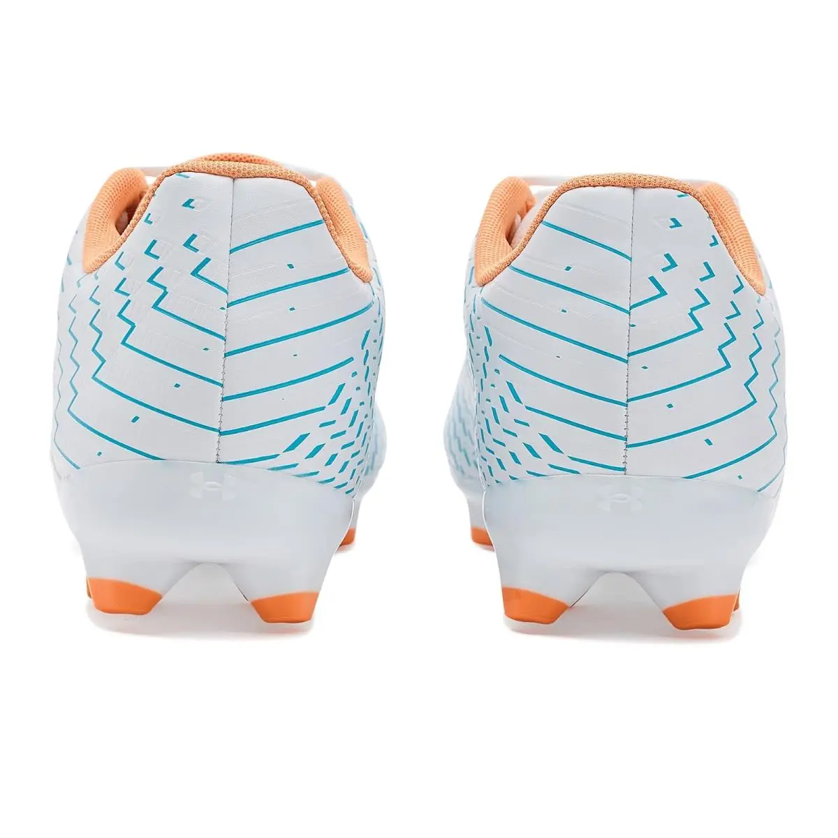 Under Armour shoes - Electric Tangerine/Arden Green/High Vis Yellow 19