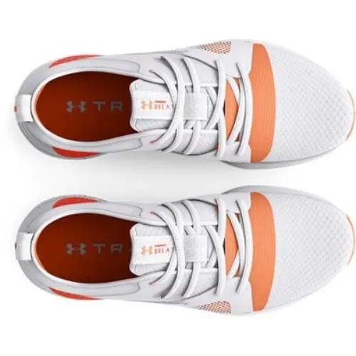 Under Armour shoes - WHITE-ORANGE TROPIC-AFTER BURN 1