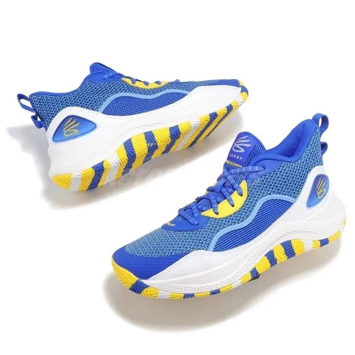 Under Armour shoes - Under Armour Curry 3 - Curry - 3027626-400 - Royal / White 8