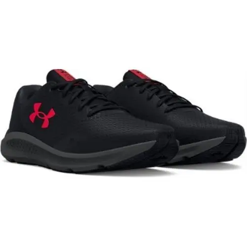 Under Armour shoes - BLACK/BLACK/RED 2