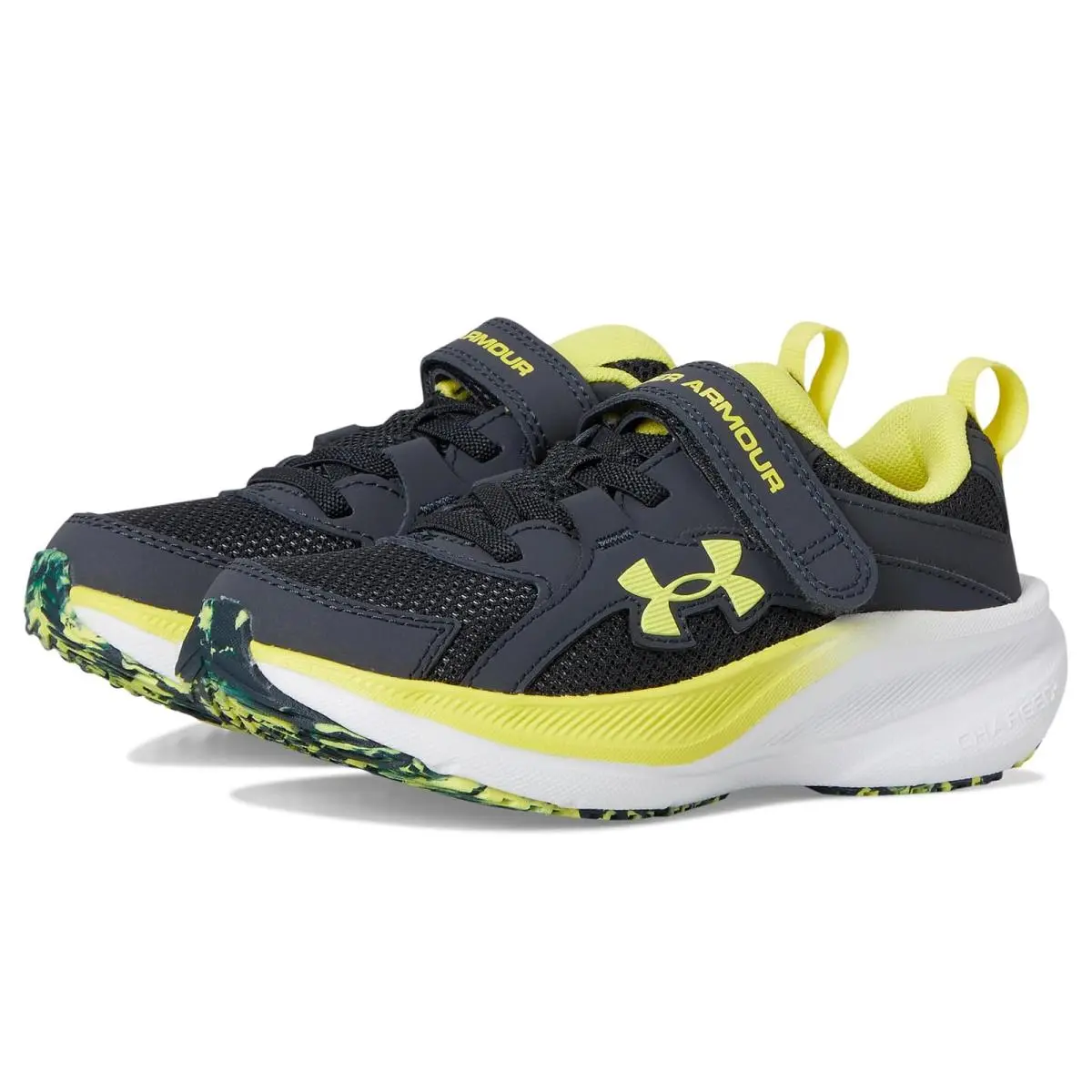 Boy`s Shoes Under Armour Kids Charged Assert 11 Alternate Closure Little Kid