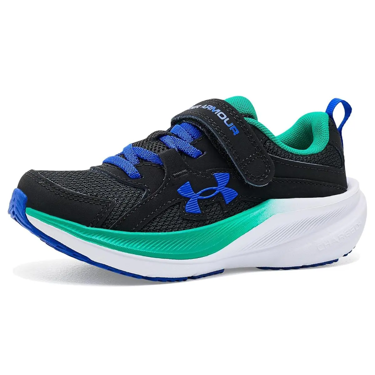 Under Armour shoes - Aegean Blue/Academy/Flash Light 34