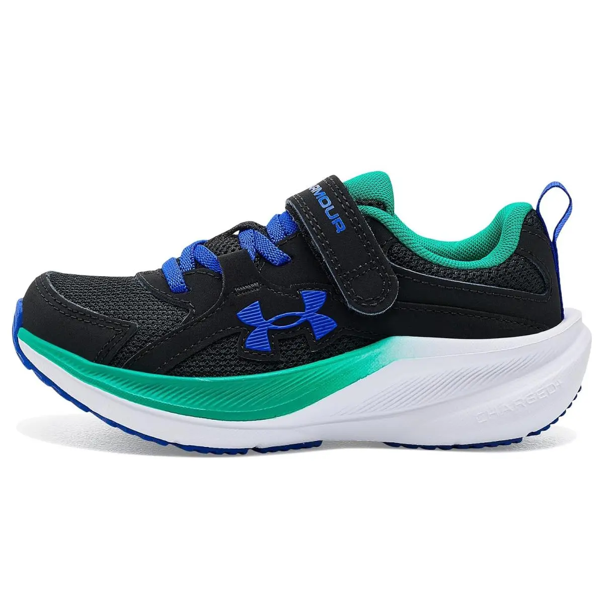Under Armour shoes - Aegean Blue/Academy/Flash Light 37