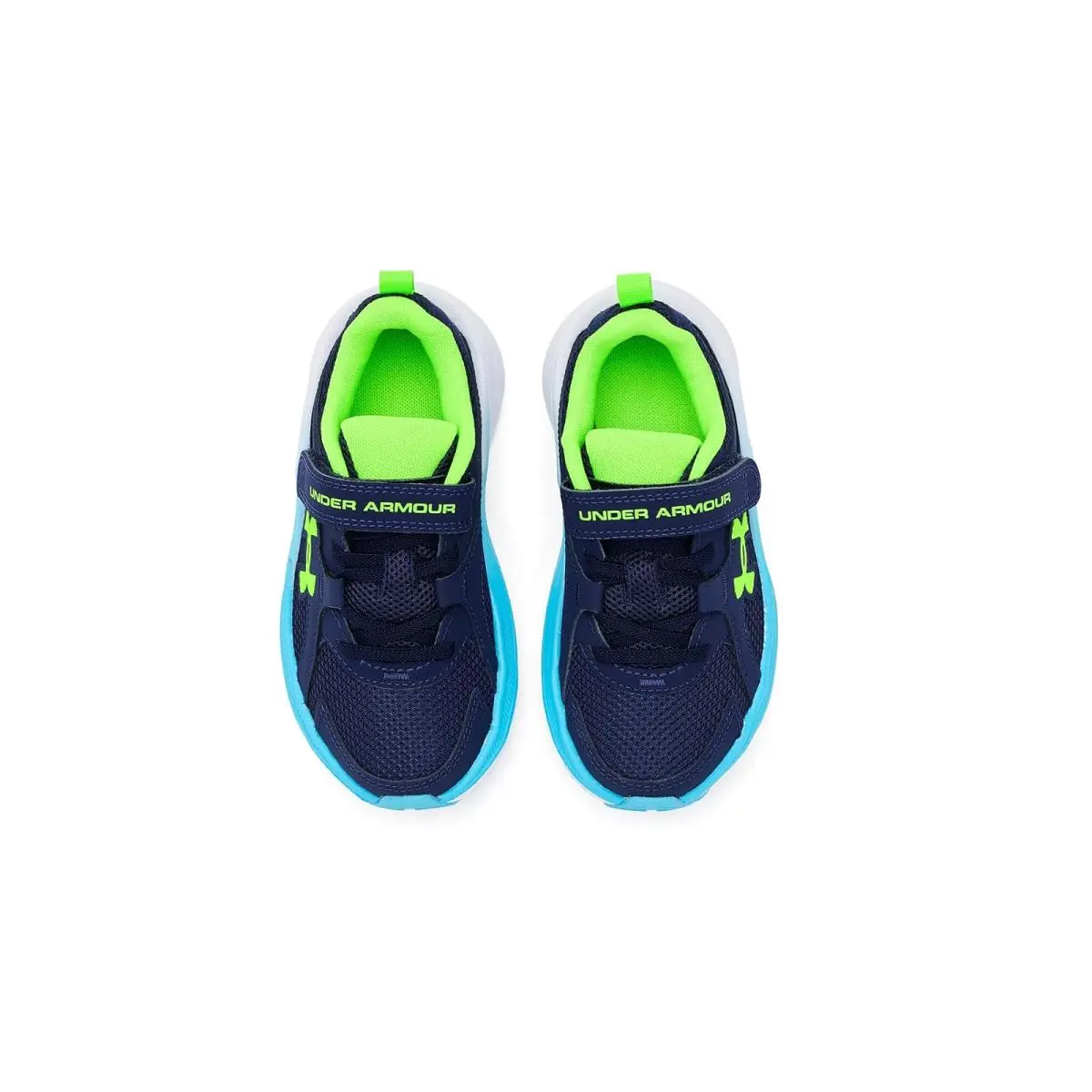 Under Armour shoes - Midnight Navy/Blue Blur/Hyper Green 14