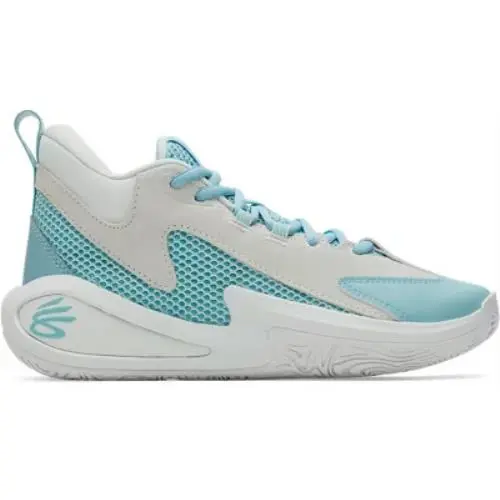 Under Armour Unisex Grade School Curry 3Z 25 Sde Basketball Shoe Refresh Mint/il