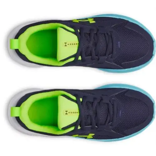 Under Armour shoes - 041468160219 - 041468160219 - MIDNIGHT NAVY/BLUE BLUR/HYPER GREEN 1