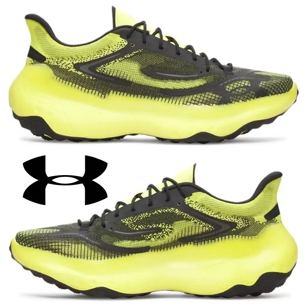 Under Armour shoes - Under Armour Flare - Flare - Yellow, Manufacturer: Flash Light / Black / Dark Orange - 738 17