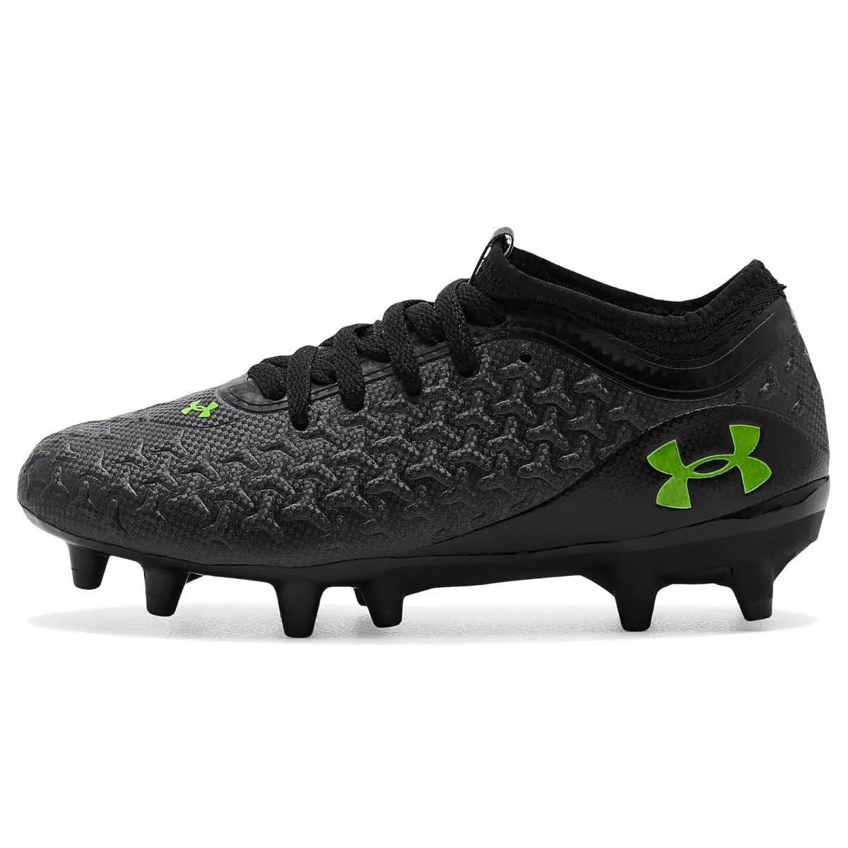 Under Armour shoes - Black/Metallic Black/Hyper Green 9