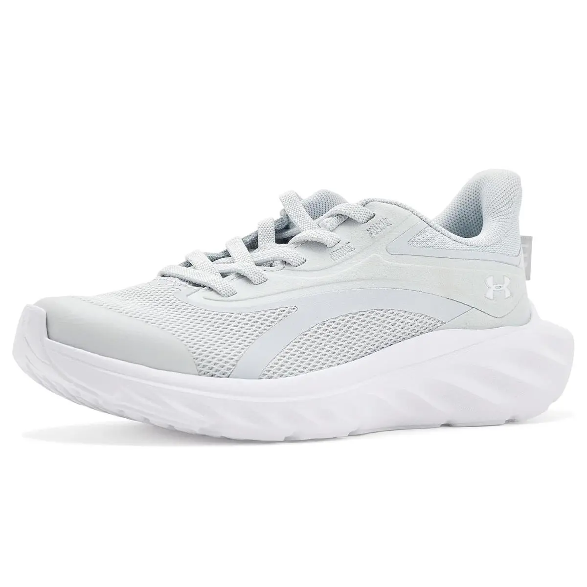 Under Armour shoes - Halo Gray/Halo Gray/White 6