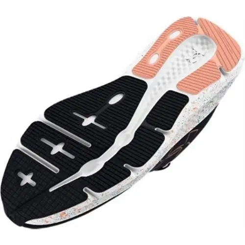 Under Armour shoes - BLACK-BLACK-BUBBLE PEACH 3