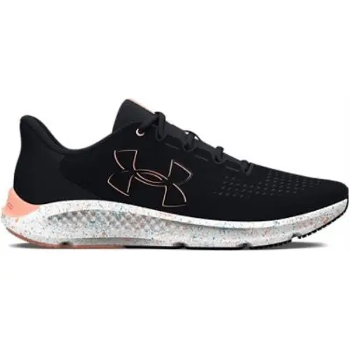 Under Armour Women`s UA Charged Pursuit 3 BL PS Running Shoes Black/black/bubble