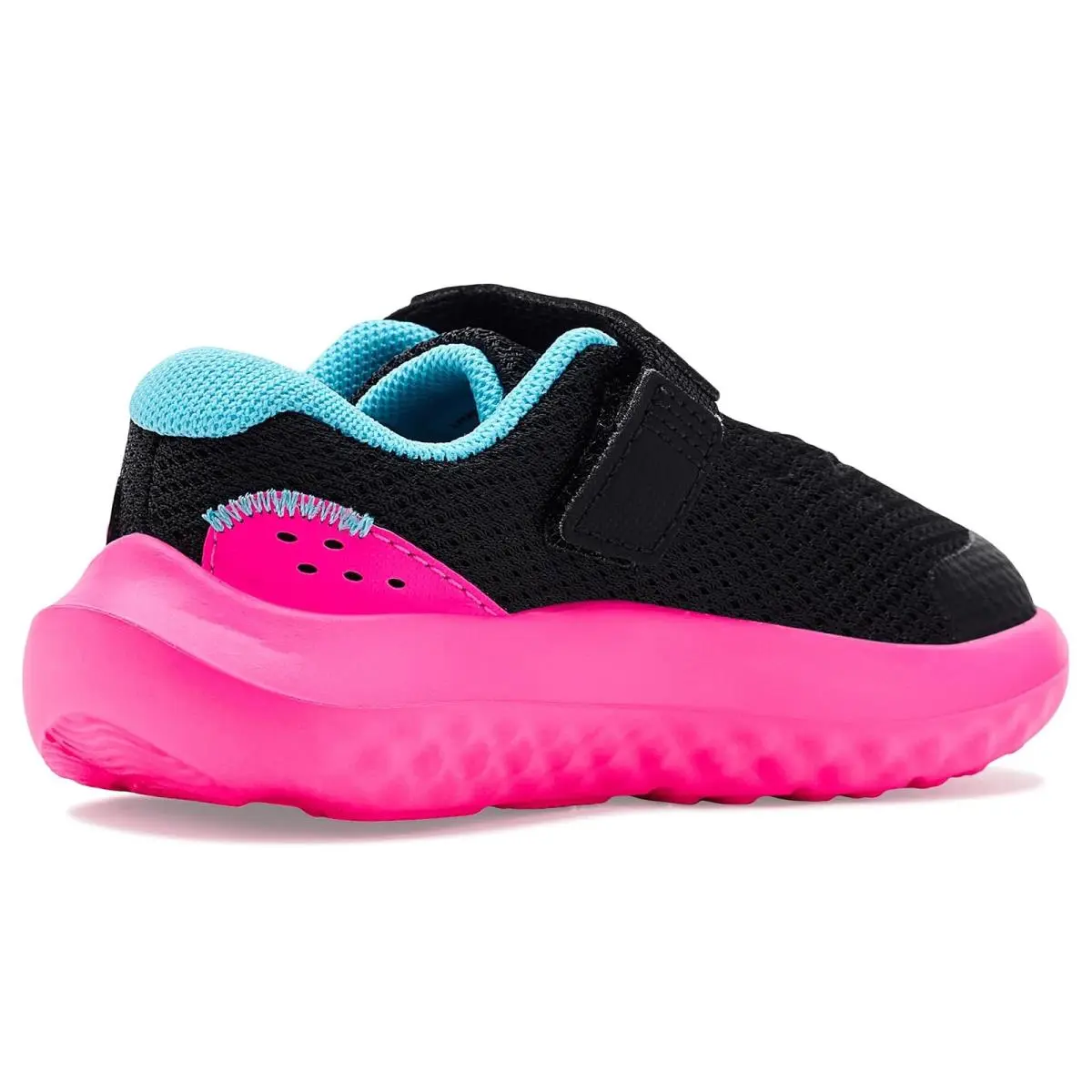 Under Armour shoes - Black/Fresco Blue/Hyper Green 8