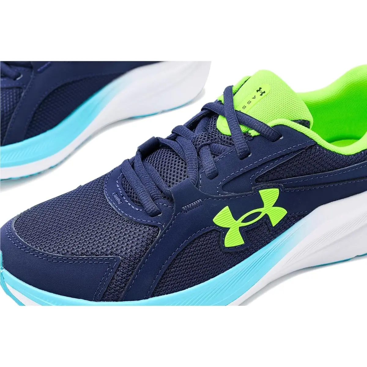 Under Armour shoes - Anthracite/Lumin Yellow/Lumin Yellow 18