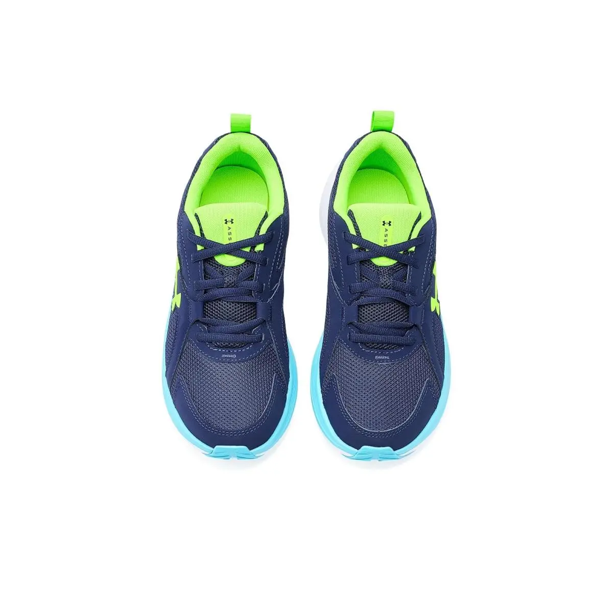 Under Armour shoes - Anthracite/Lumin Yellow/Lumin Yellow 14