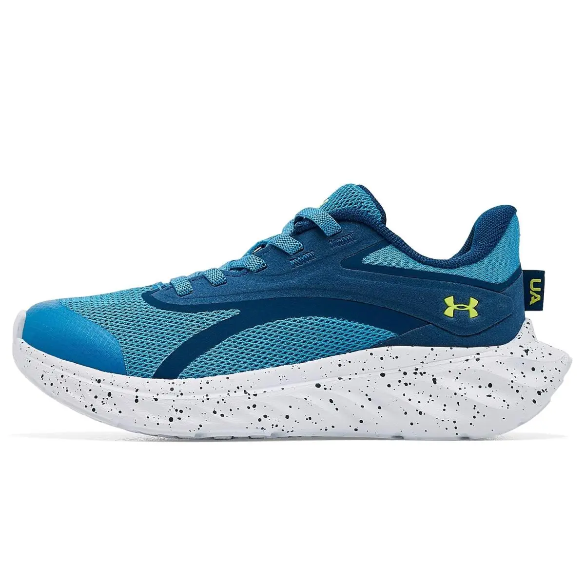 Under Armour shoes - Aegean Blue/Academy/Flash Light 2