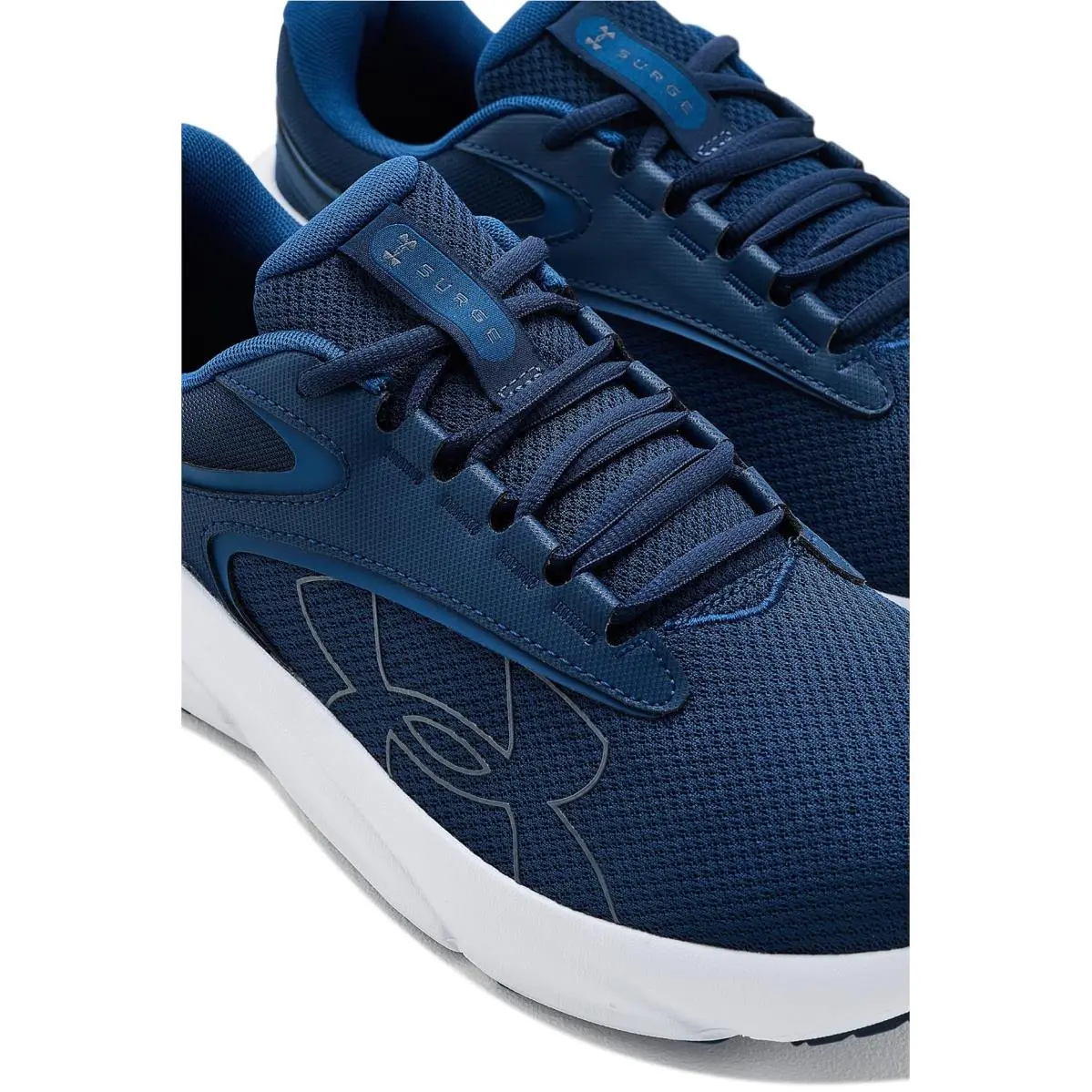 Under Armour shoes - Academy/White/Downpour Gray 4