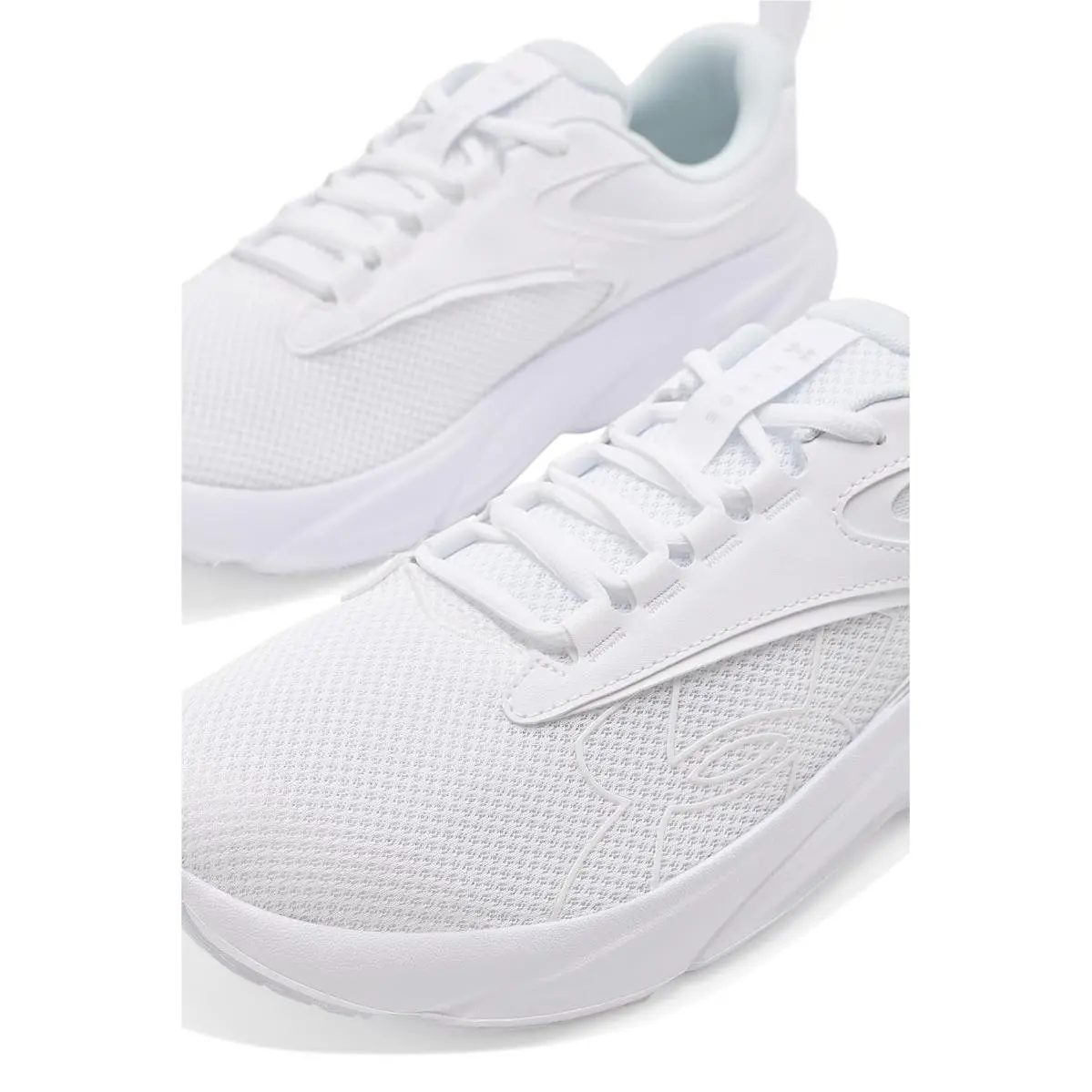 Under Armour shoes - Academy/White/Downpour Gray 25