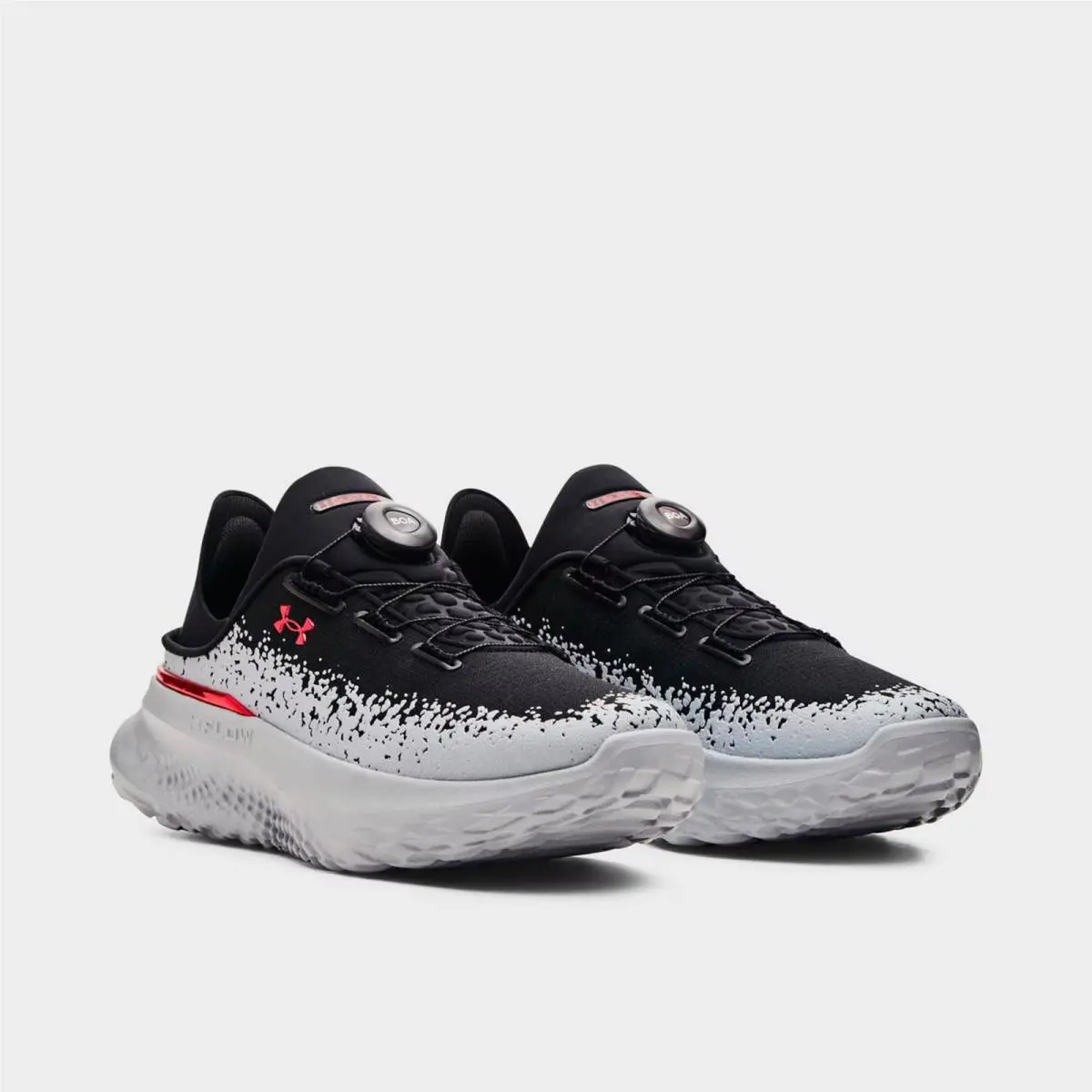 Under Armour shoes - 3028539 004 - Black/Mod Grey/Red 1