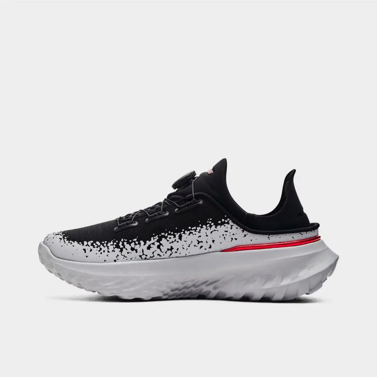 Under Armour shoes - 3028539 004 - Black/Mod Grey/Red 4