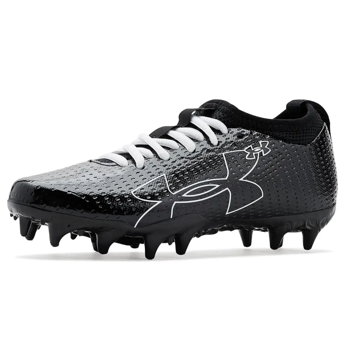 Under Armour shoes - Black/Black/White 6