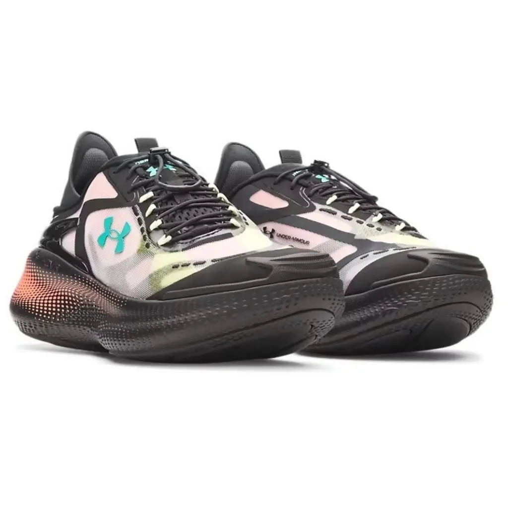 Under Armour shoes - Under Armour Echo - Echo - Black, Manufacturer: Electric Tangerine / Black / Green Mode - 824 21