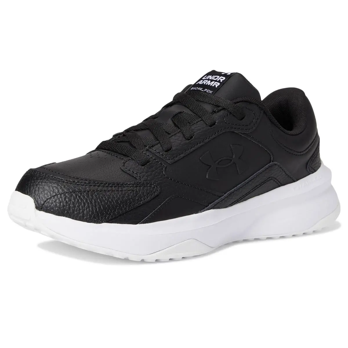 Under Armour shoes - Black/Black/White 12