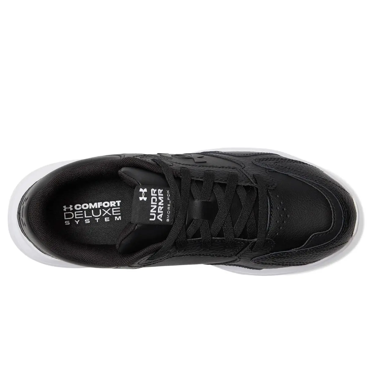 Under Armour shoes - Black/Black/White 7