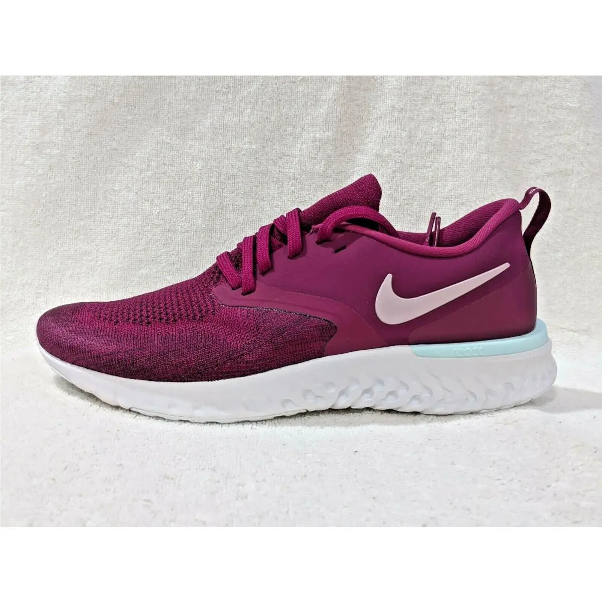 Nike shoes - Nike Odyssey React 2 - Odyssey React - AH1016-600 - Raspberry Red/Plum Chalk 5