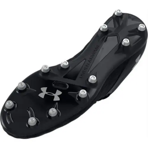 Under Armour shoes - Black-Black-Metallic Silver 8