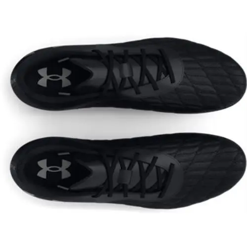 Under Armour shoes - Black-Black-Metallic Silver 6