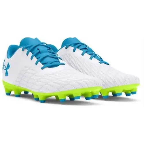 Under Armour shoes - WHITE-HIGH VIS YELLOW-CAPRI 2