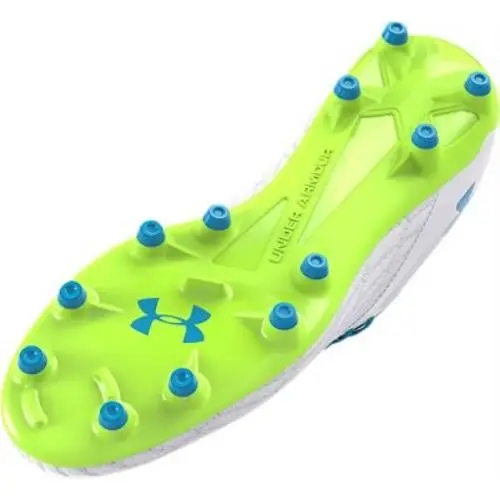 Under Armour shoes - WHITE-HIGH VIS YELLOW-CAPRI 3