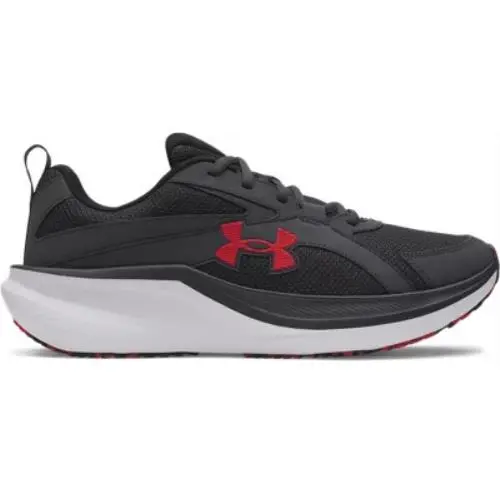 Under Armour Men`s Charged Assert 11 Anthracite/anthracite/red Anthracite/anthr - ANTHRACITE/ANTHRACITE/RED