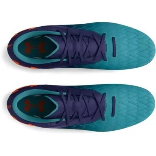 Under Armour shoes - GLACIER BLUE-SONAR BLUE-ORANGE BLAST 1