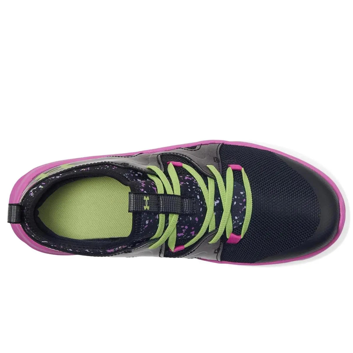 Under Armour shoes - Black/Vivid Magenta/Morph Green 0