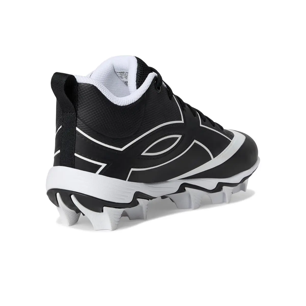 Under Armour shoes - Black/White/Black 3