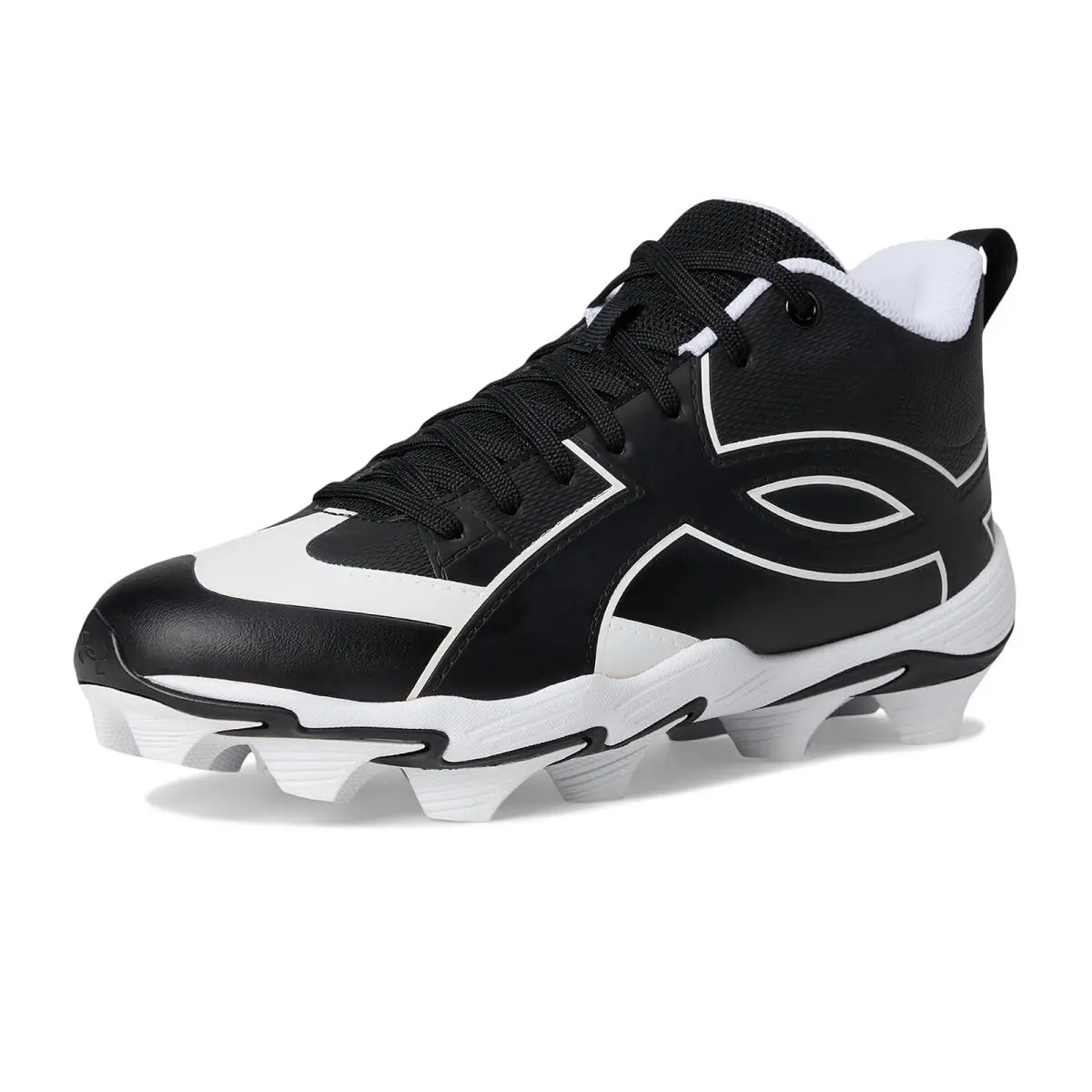 Under Armour shoes - Black/White/Black 12