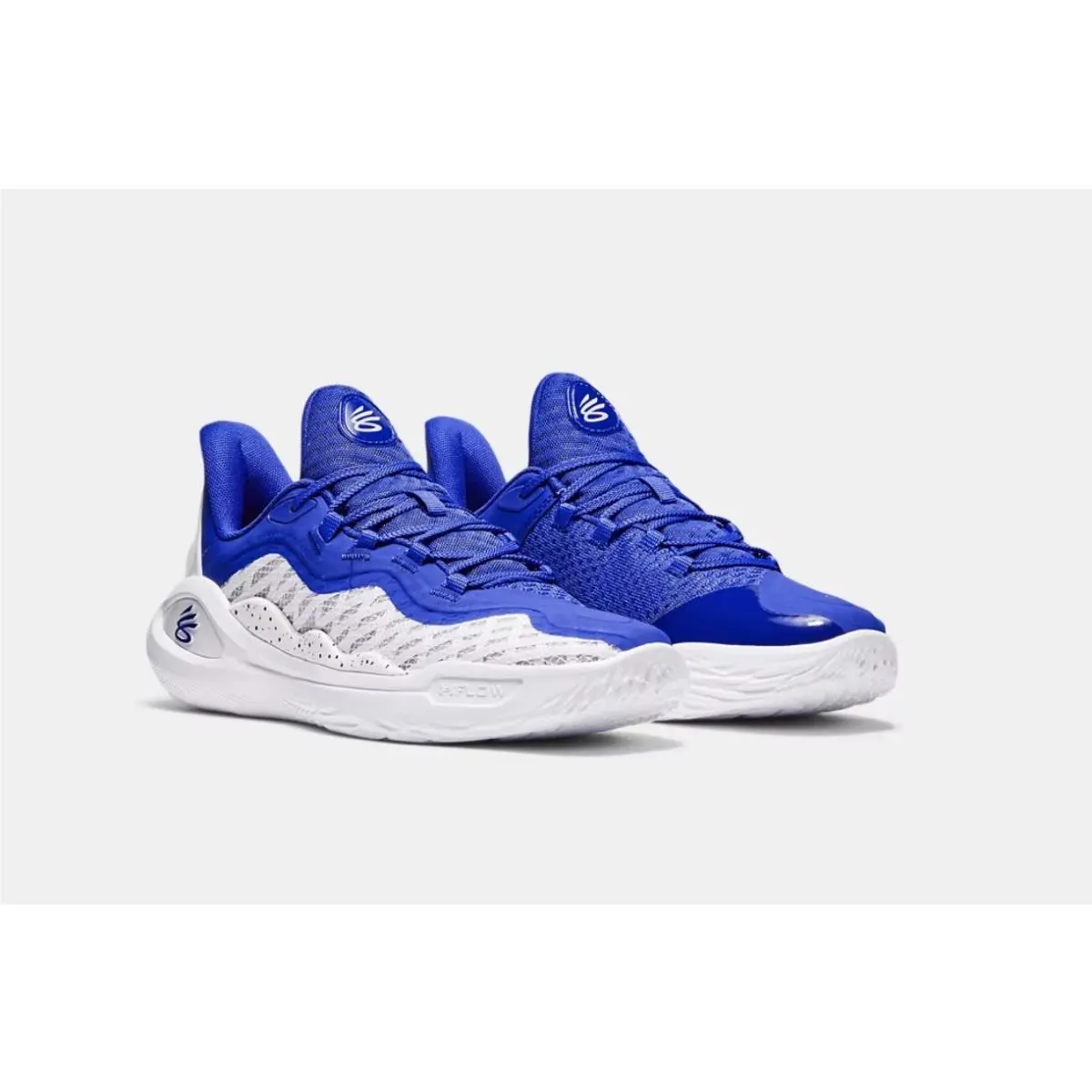Under Armour shoes - Curry 11 Team - Curry Team - 3027637-103 - White/Royal Blue 3