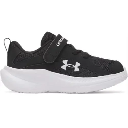 Under Armour Boys` Infant Charged Assert 11 Running Shoe Black/black/white - 600 - BLACK/BLACK/WHITE