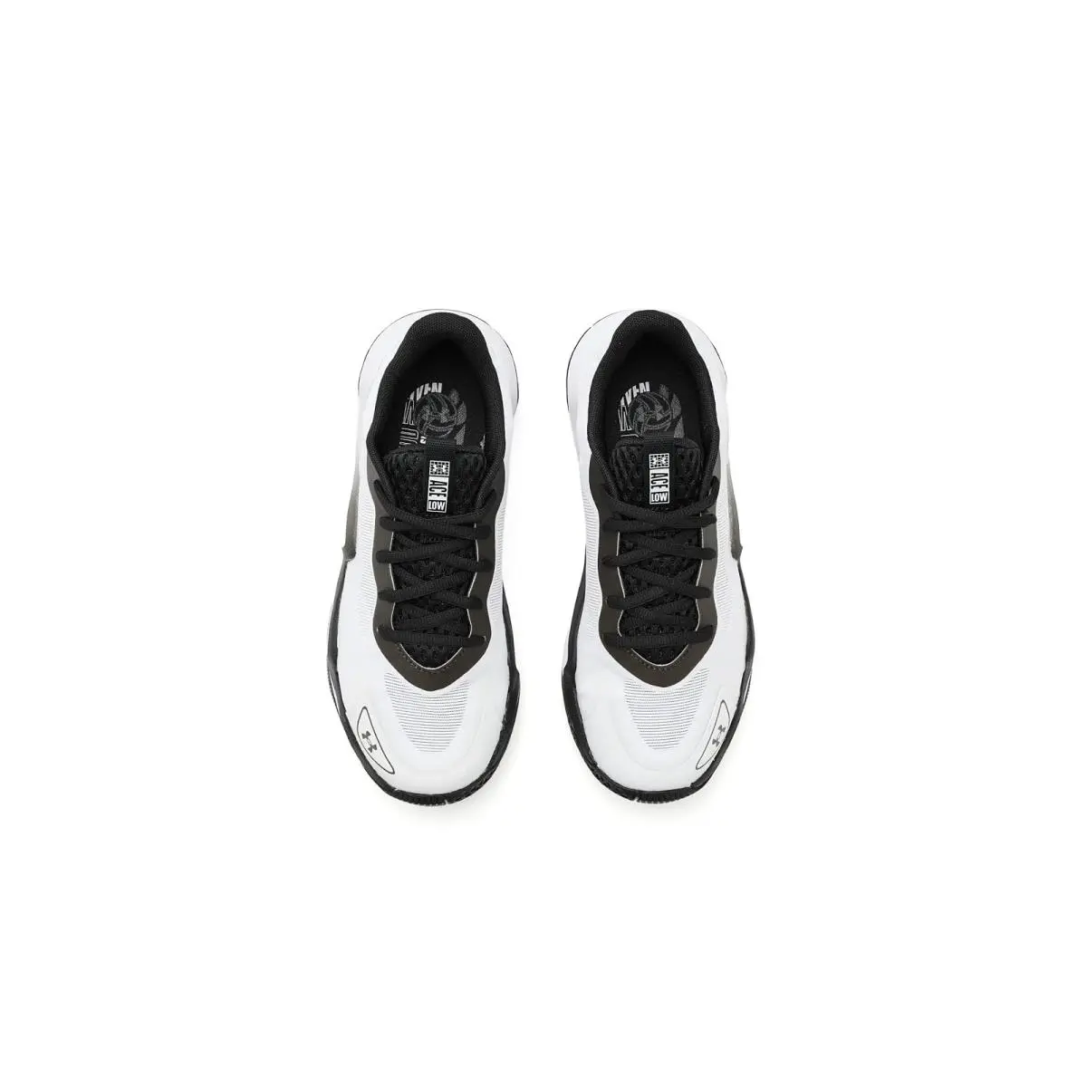 Under Armour shoes - White/Black/Black 0