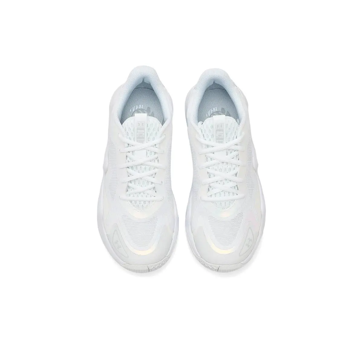 Under Armour shoes - White/Black/Black 14