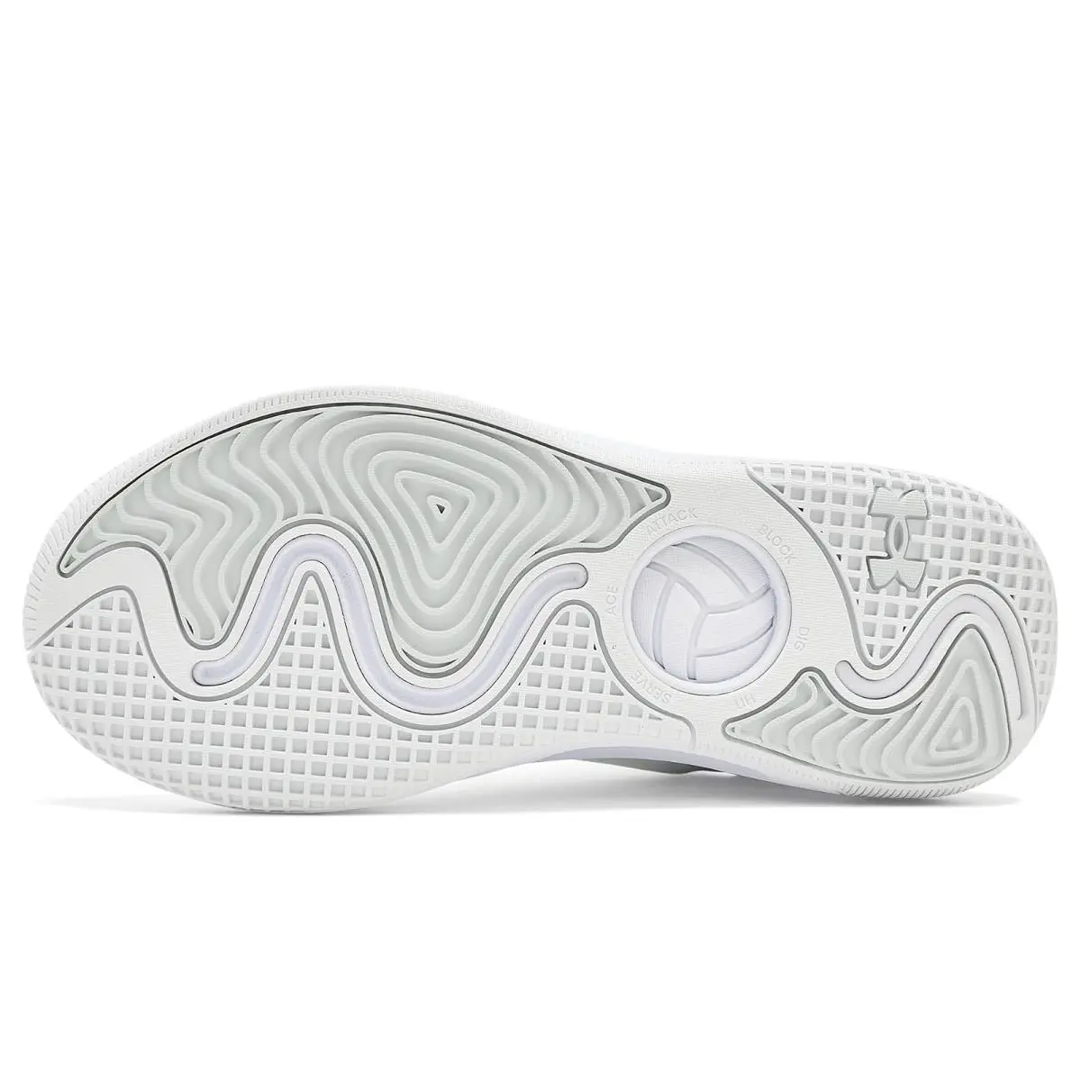 Under Armour shoes - White/Black/Black 17